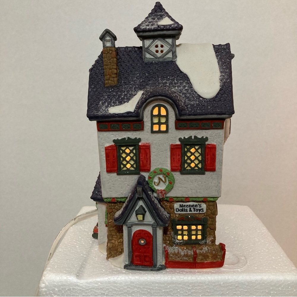 Dept 56 “Neenees Dolls and Toys”. North Pole Series Heritage Village Collection.